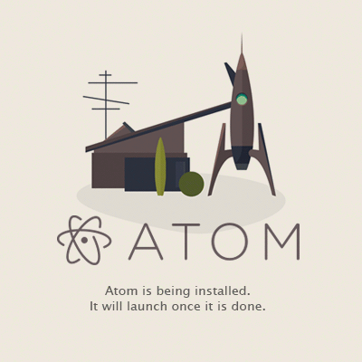 Installing Atom GIF