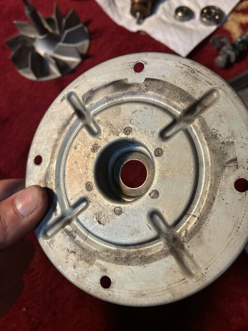 Model 518 front bearing plate. 518 Plate