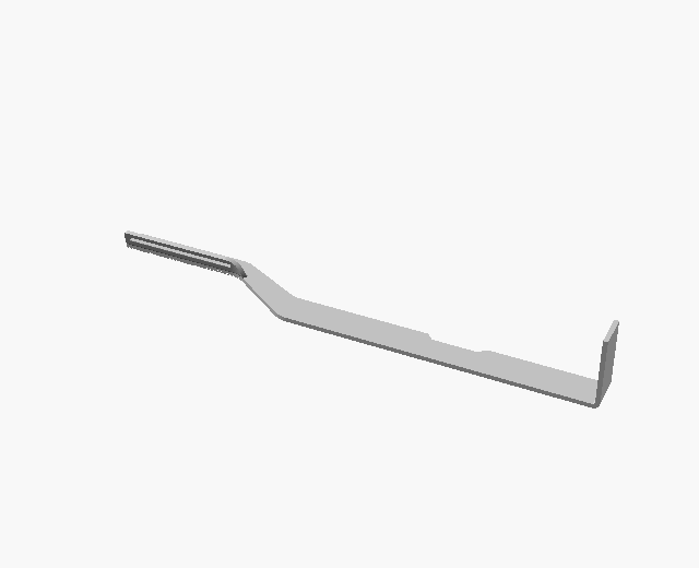 T130 sheet-steel armature lock, 3D render