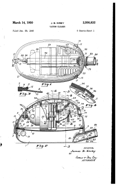 US2500832 patent drawing
